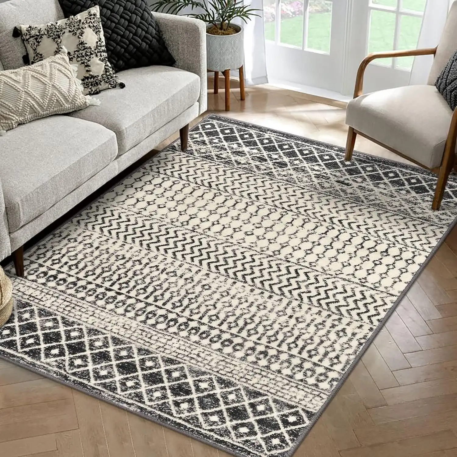 Moroccan Washable Rug