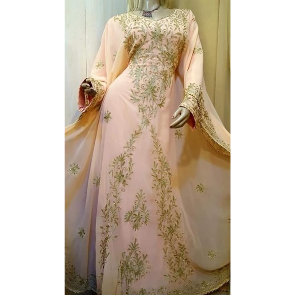 Moroccan Kaftans Farasha Abaya Dress Very Fancy for Women