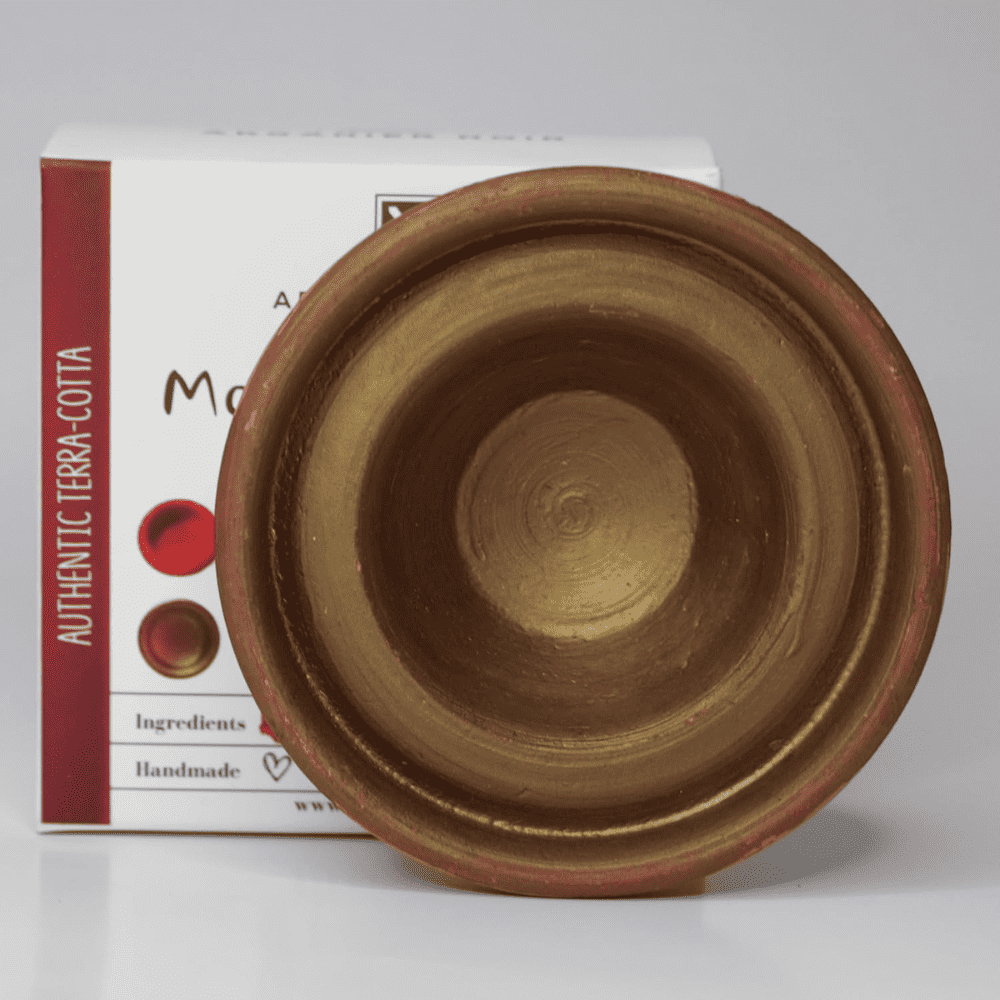Aker Fassi Moroccan Lip & Cheek Stain Natural Red - Clay Pot
