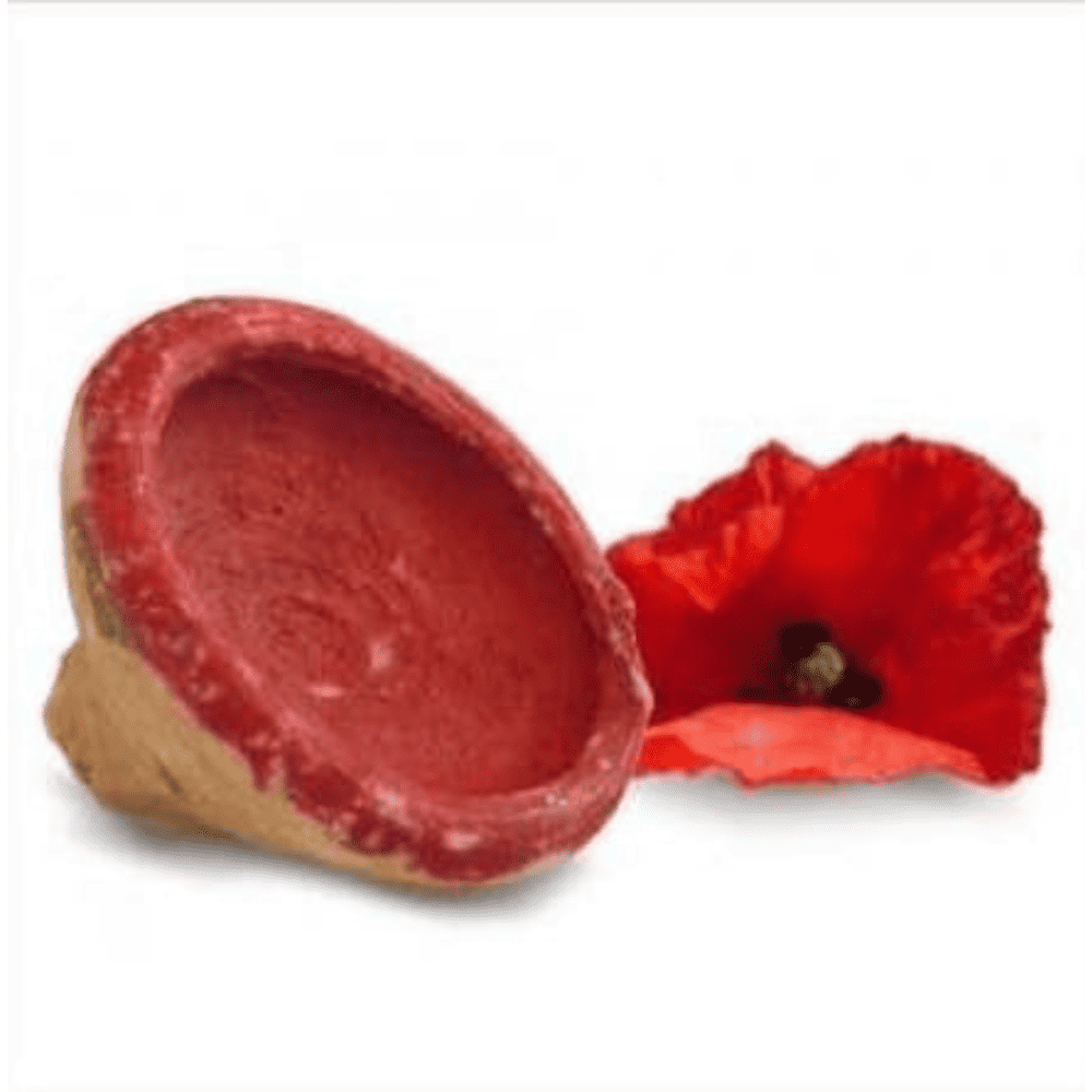 Aker Fassi Moroccan Lip Stain – Natural Red Tint in Clay Pot
