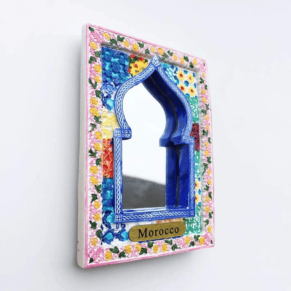 Morocco 3D Carving Fridge Magnet Resin Travel Souvenir Decor - Image 4