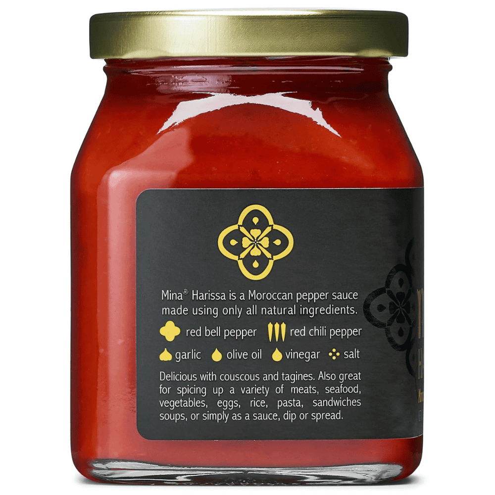 Mild Harissa Sauce Moroccan Red Pepper Paste Pack 10 Oz - Image 7