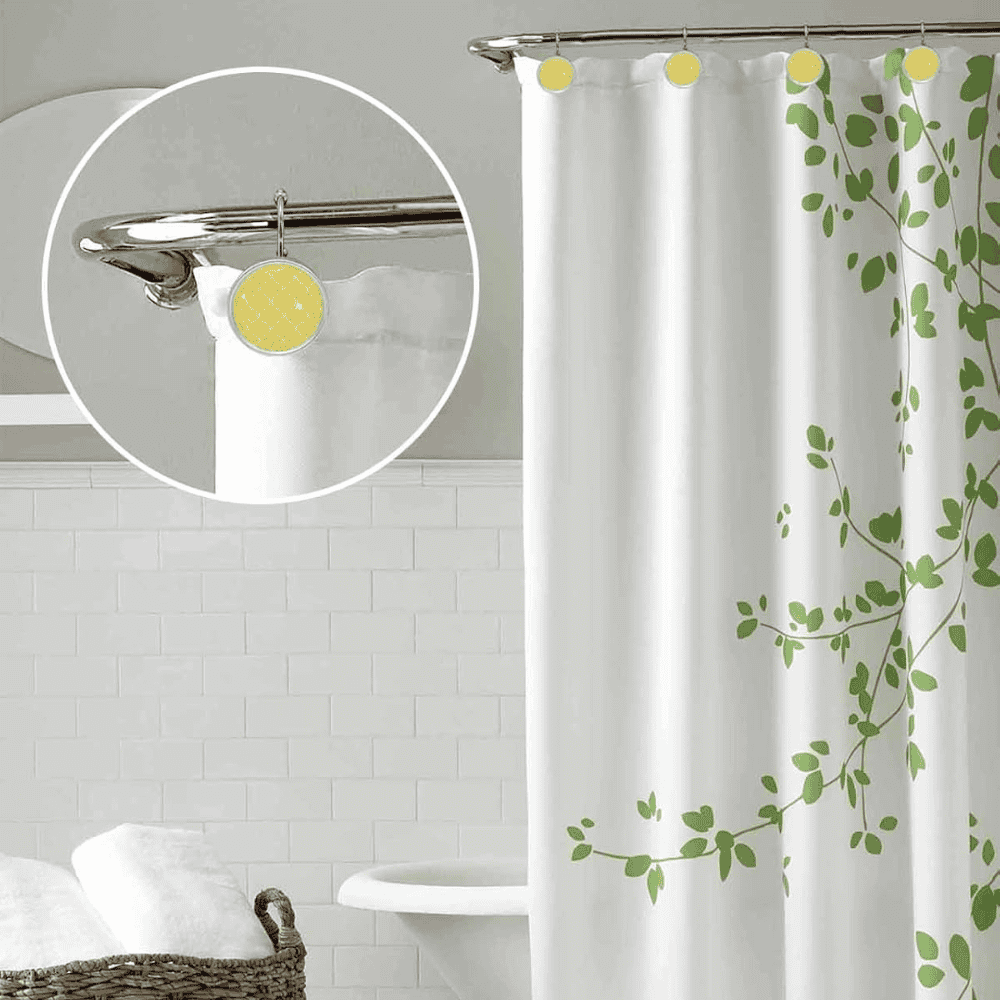 Morocco Shower Curtain Hooks Stainless Steel Decorative Ring - Image 4