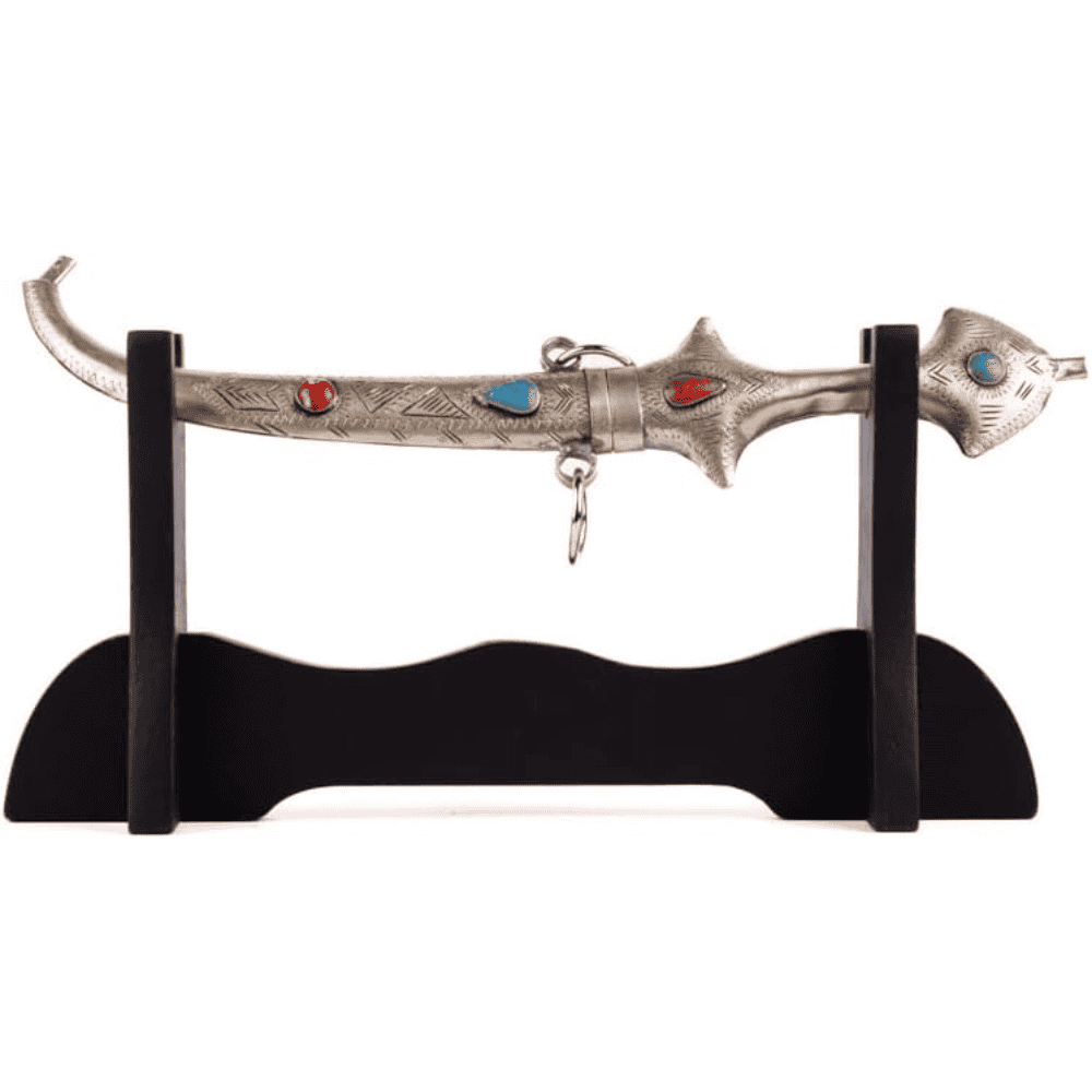 Set of 3 Moroccan Khanjar Handmade Stainless Steel Daggers - Image 2