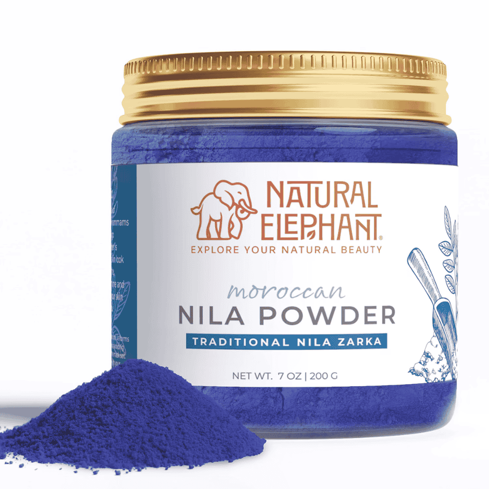 Moroccan Nila Zarka Powder 7oz | Pure Indigofera Tinctoria