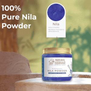 Pure Nila Zarka powder in jar for natural skin care.