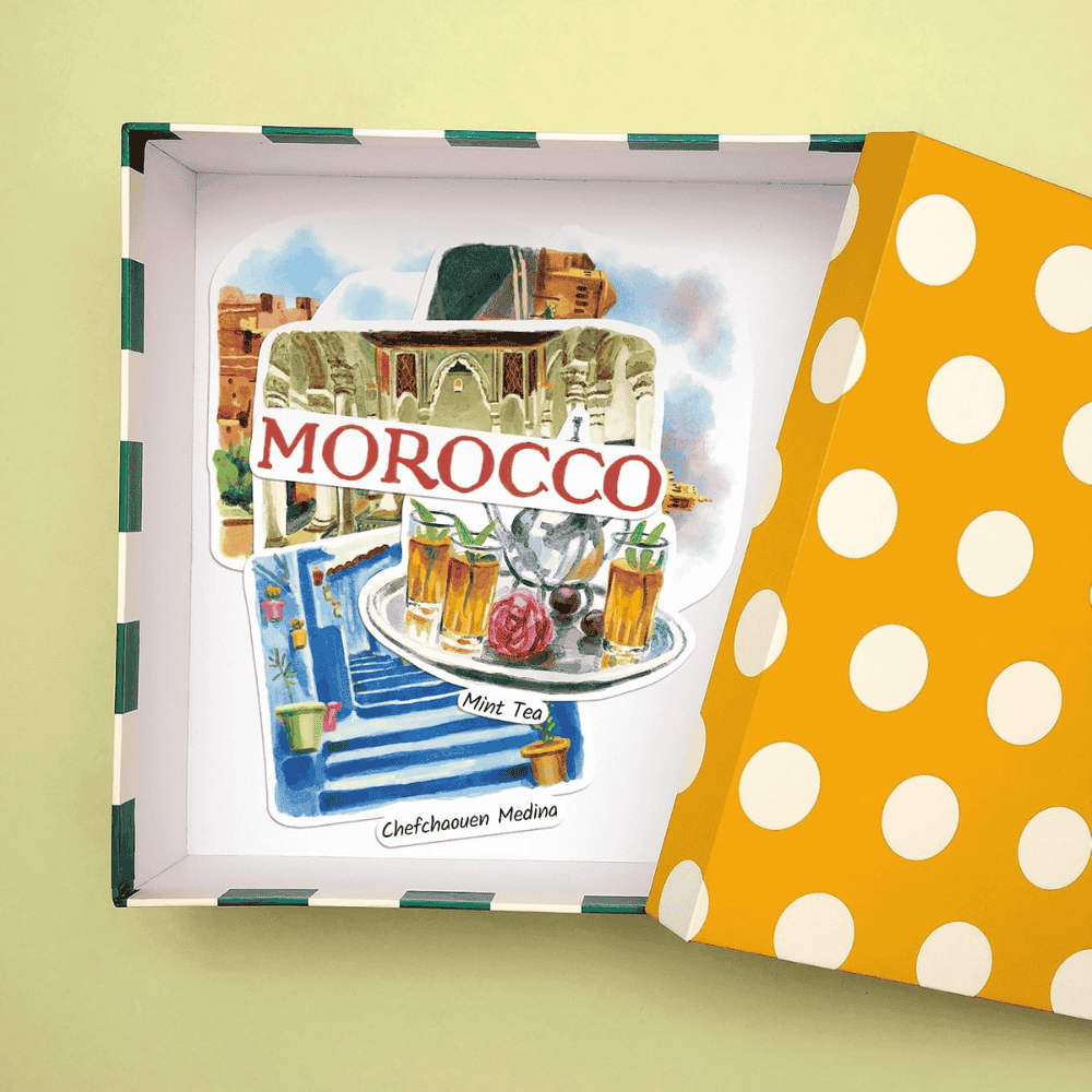 Morocco Travel Stickers 28pc | Moroccan Souvenir Sticker Set - Image 5
