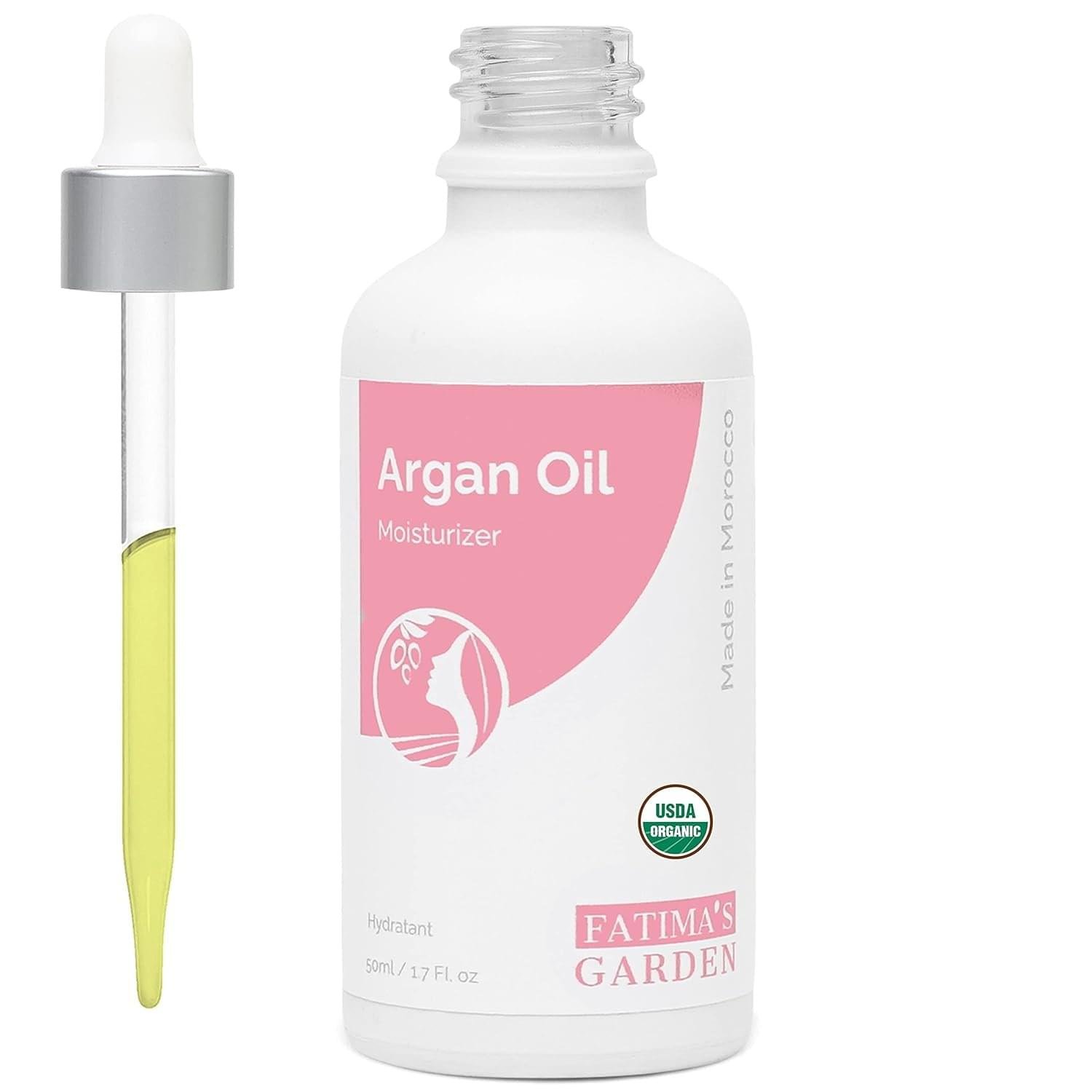 Moroccan Organic Argan Oil, Moisturizer for Face, Hair, Body