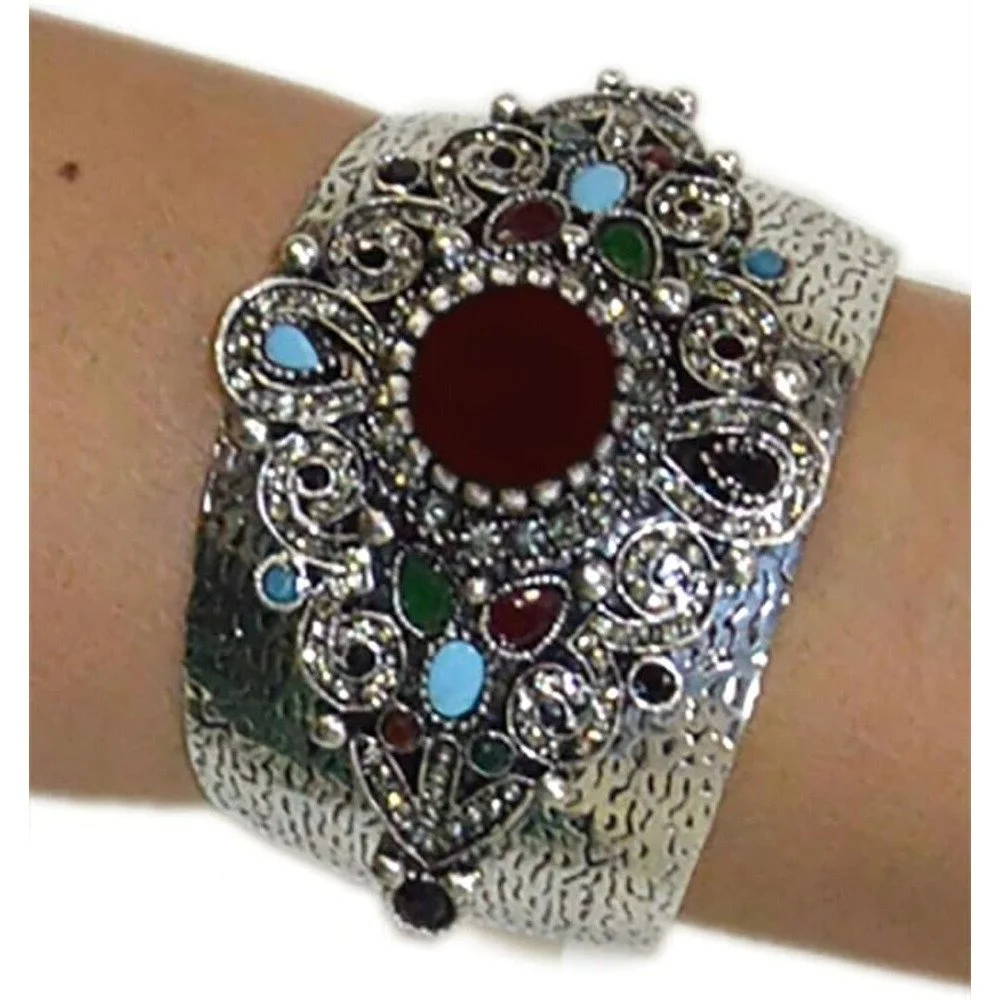 Moroccan Jewelry Womens Berber Bangle Bracelet, HandMade
