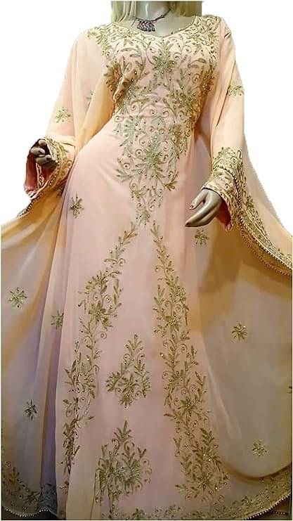 Moroccan Kaftans Farasha Abaya Dress Very Fancy for Women - Image 2