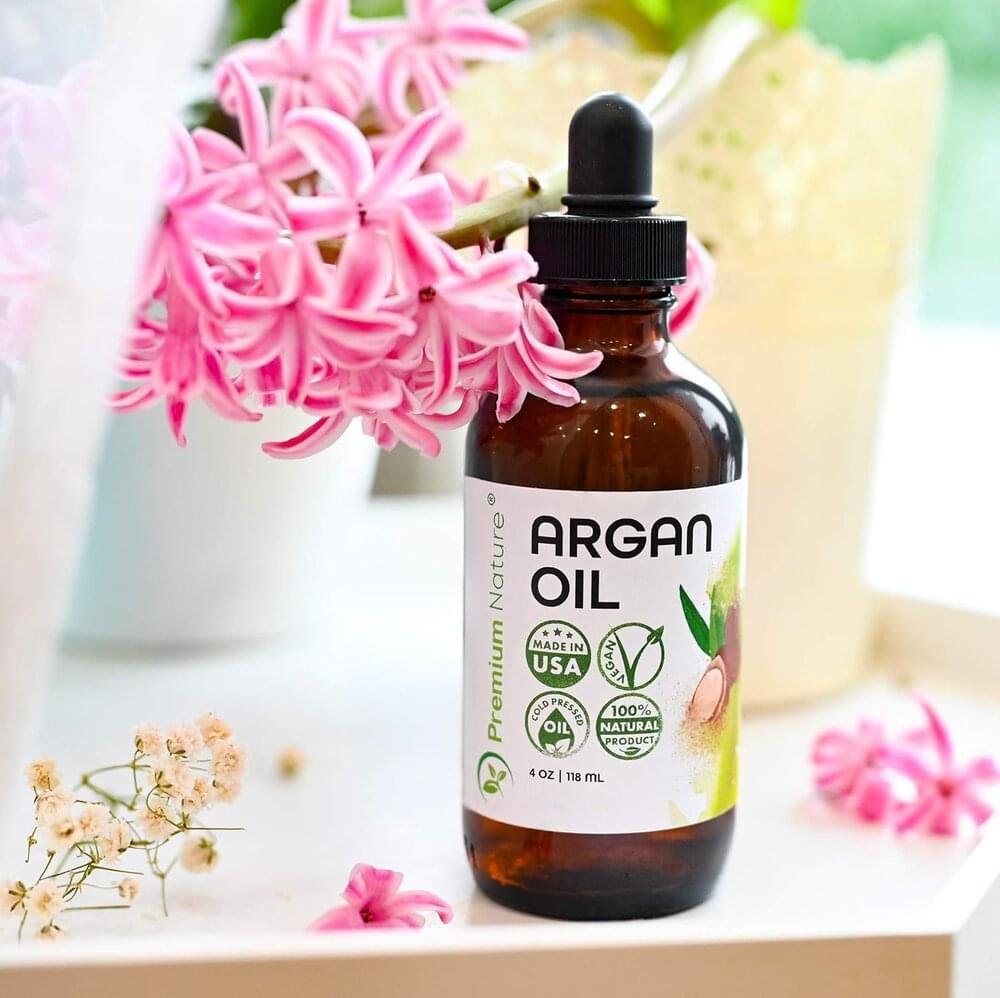 100% Premium Nature Virgin Pure Argan Oil for Hair