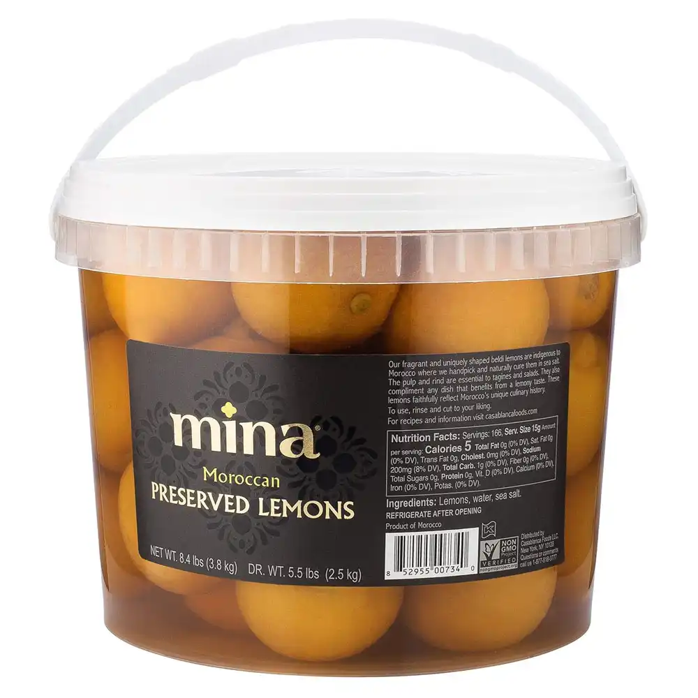8.4 lbs Authentic Moroccan Gourmet Preserved Beldi Lemons
