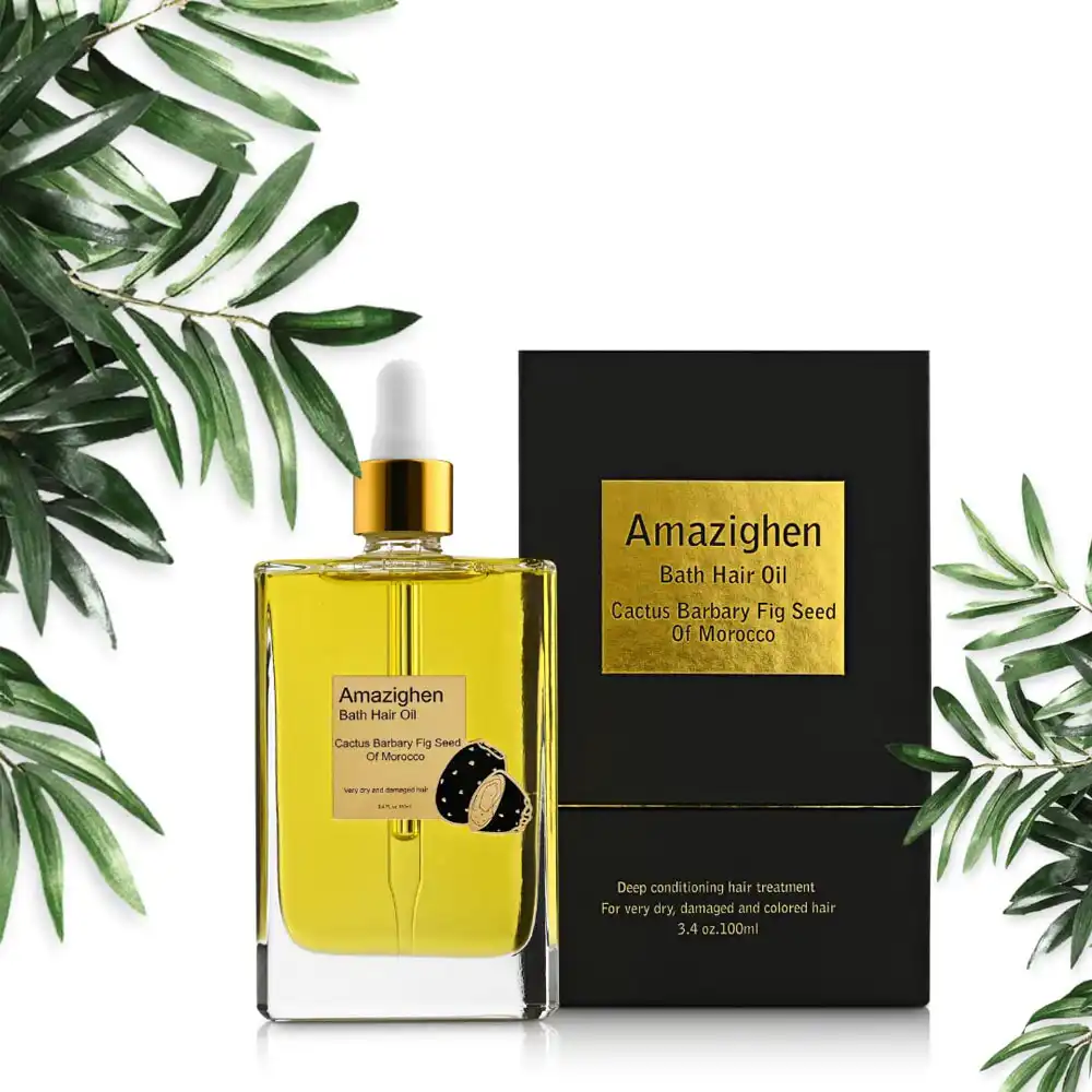 Moroccan Cactus Prickly Pear Hair Oil - Organic Treatment