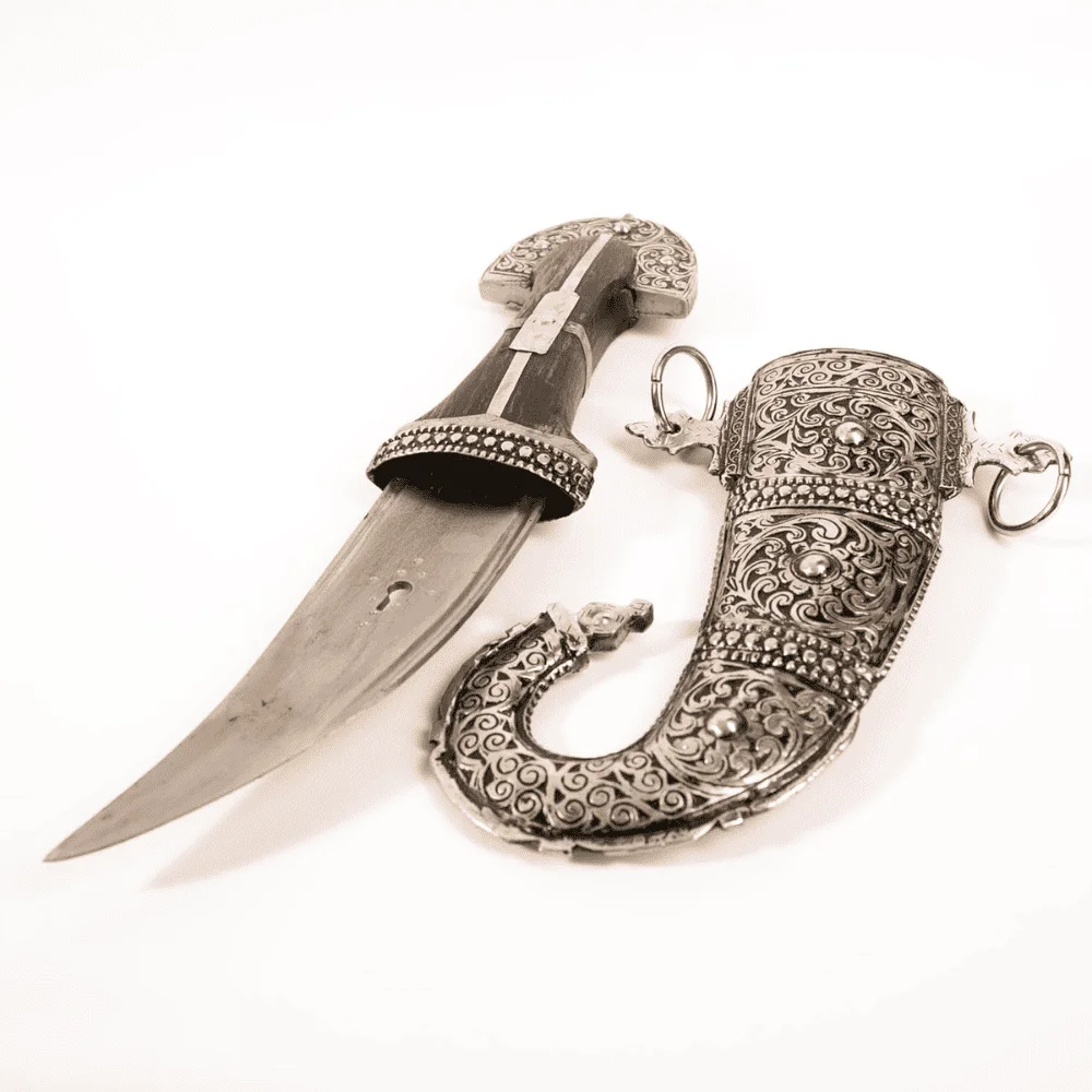 Moroccan Khanjar Handmade Dagger– Collectible Berber Koummya