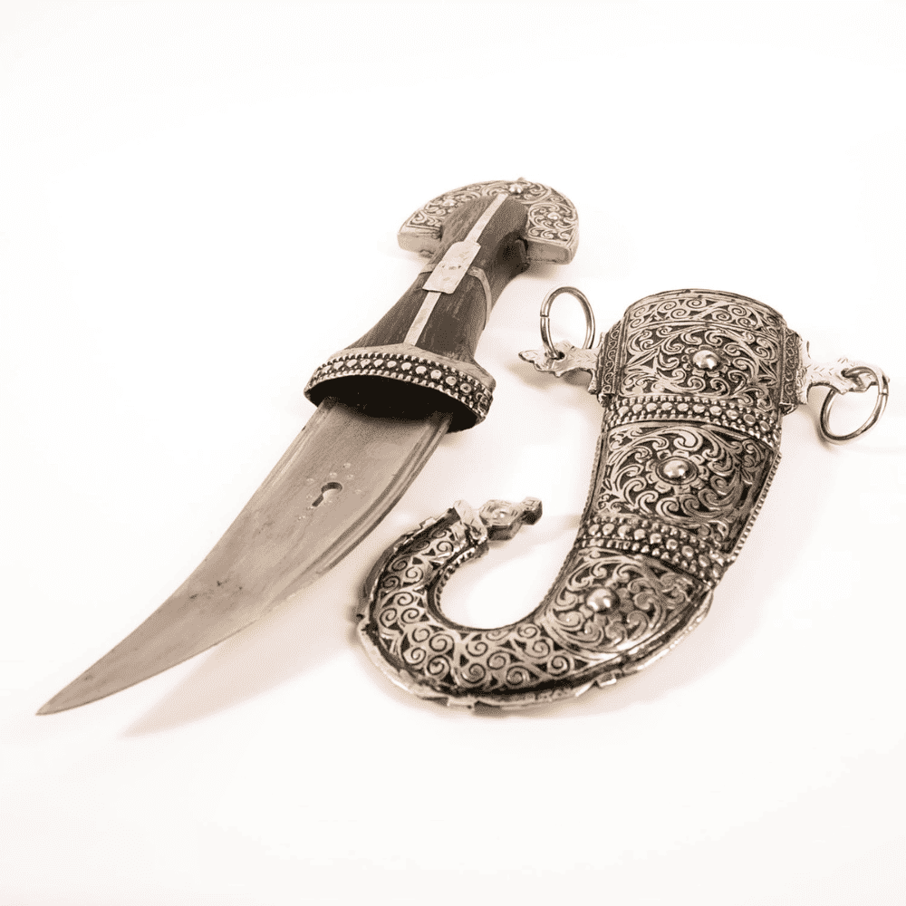 Moroccan Khanjar Handmade Dagger– Collectible Berber Koummya