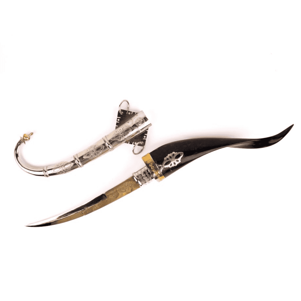 Moroccan Koummya Dagger – Handmade Steel & Bone Handle