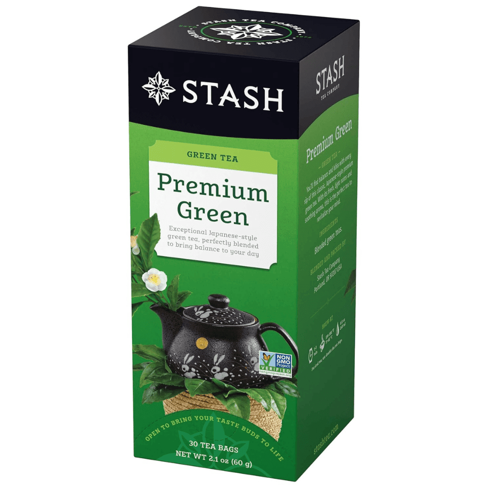 Stash Moroccan Mint Green Tea Bags – Caffeinated, 180 Count