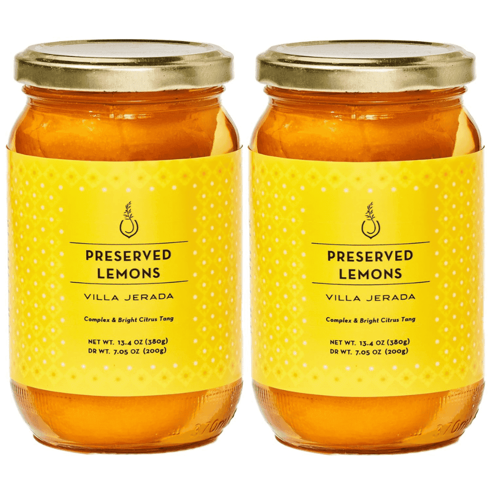 Traditional Moroccan Preserved Lemons with Rich Umami Flavor