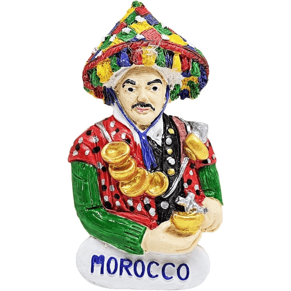 Moroccan Handmade 3D Resin Landmark Fridge Souvenir Magnet